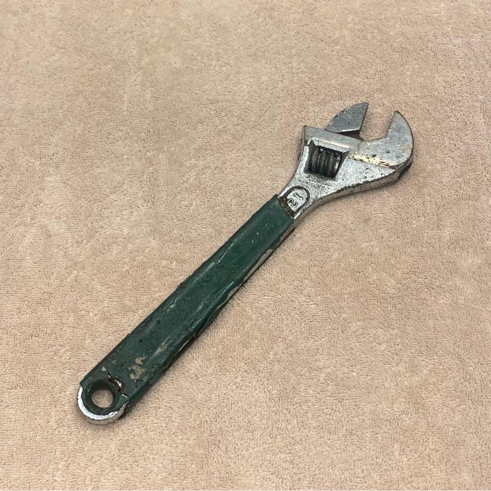 Vintage Kraeuter 12” Adjustable Crescent Wrench Hand Tool Made In USA - Picture 9 of 16